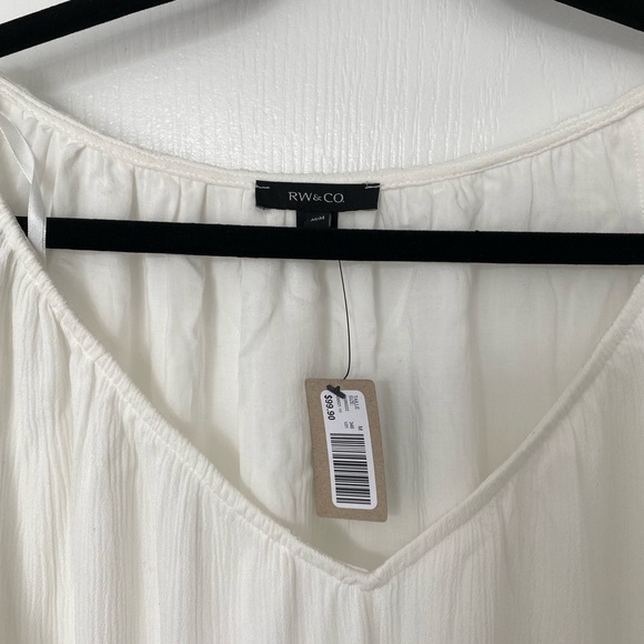 RW& CO Layered Hem Shift Dress / Cover Up (BNWT) - Size M - Picture 6 of 8